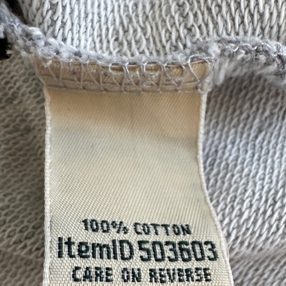 L.L. Bean Woman’s Heather Gray Hoodie Top - Picture 9 of 14
